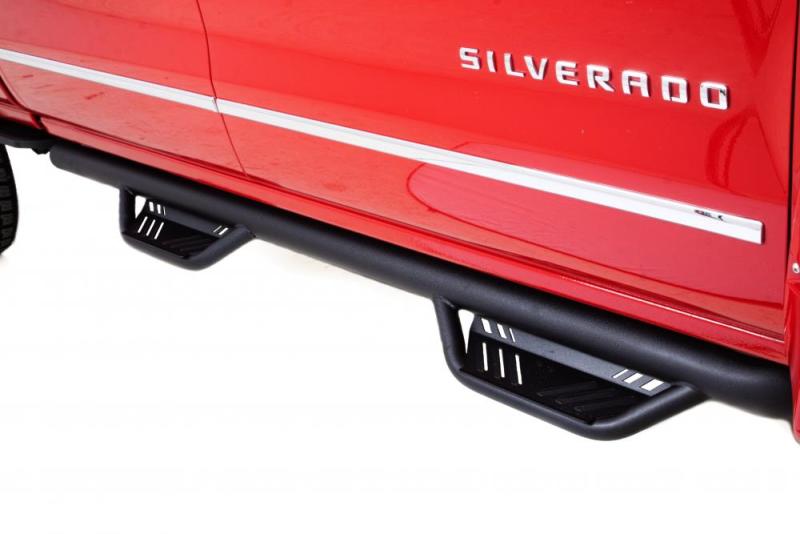 Lund 15-17 Chevy Colorado Ext. Cab Terrain HX Step Nerf Bars - Black-thumbmail-6