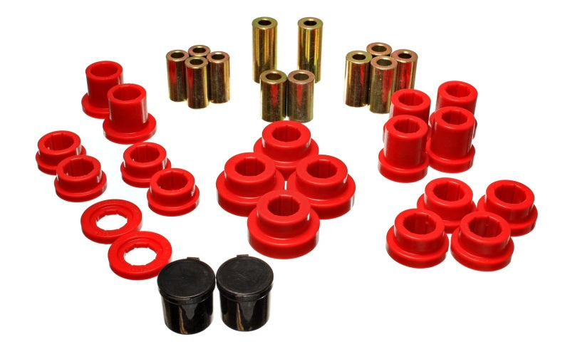 Energy Suspension 00-09 Honda S2000 Red Rear End Control Arm Bushing Set-thumbmail-2