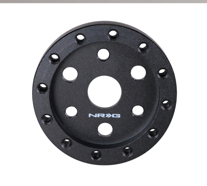 NRG 3 Hole to 6 Hole Steering Wheel Adapter 1/2in. - Black-thumbmail-3