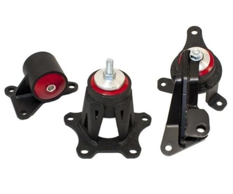 Innovative 98-02 Accord F-Series Black Steel Mounts 85A Bushings (Auto Trans)-thumbmail-1