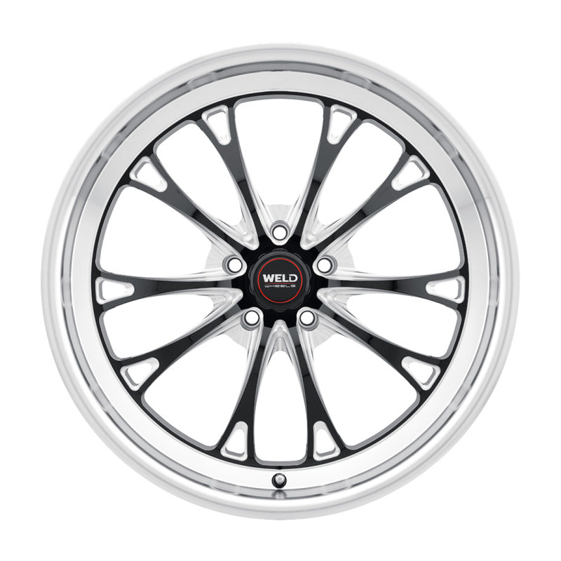 Weld S157 20X10.5 Belmont Drag 5X127 ET38 BS7.25 Gloss Black MIL Dia 71.5-thumbmail-1