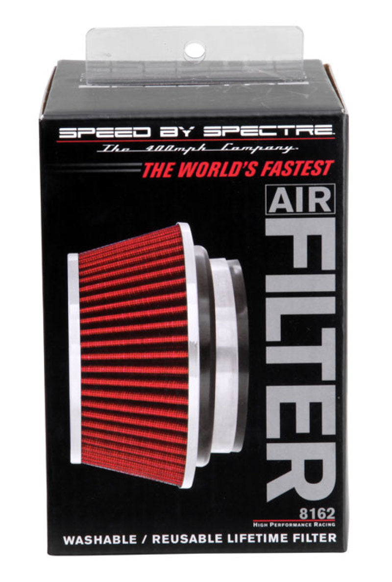 Spectre Adjustable Conical Air Filter 2-1/2in. Tall (Fits 3in. / 3-1/2in. / 4in. Tubes) - Red-thumbmail-8