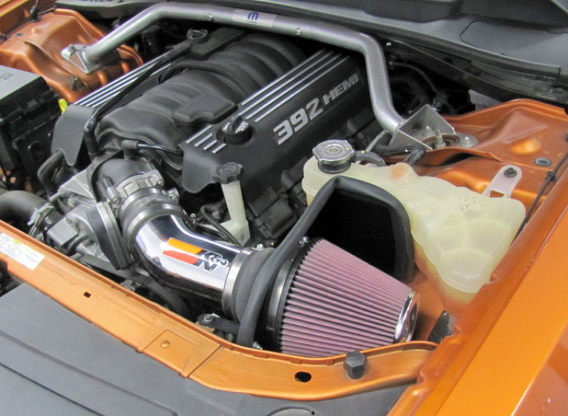 K&N Performance Intake Kit TYPHOON; 11 Dodge Challenger 6.4L V8-thumbmail-3