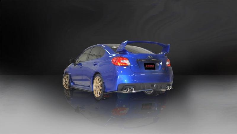 Corsa 2015 Subaru WRX Cat Back Exhaust, Polished Quad 3.5in Tips *Sport*-thumbmail-2