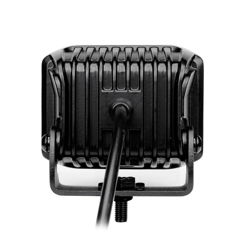 Go Rhino Xplor Blackout Series Cube LED Sideline Spot Light Kit (Surface Mount) 4x3 - Blk (Pair)-thumbmail-11