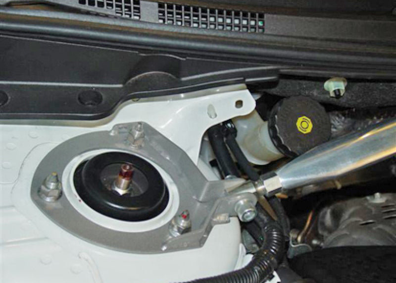 Whiteline 09+ Lancer Ralliart Front adjustable strut tower brace-thumbmail-6