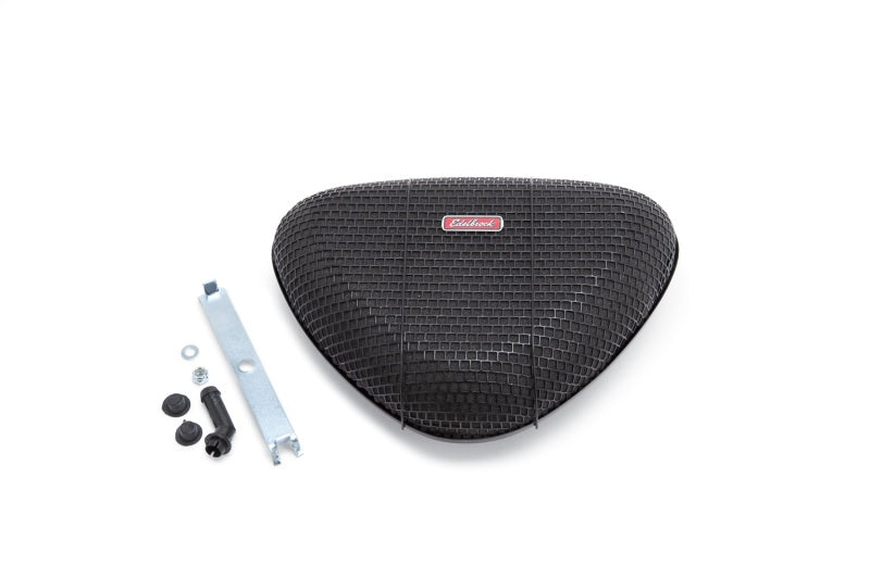 Edelbrock Air Cleaner Pro-Flo 1000 Series Triangular Steel Top 11 375In X 8 375In X 3In Black-thumbmail-6