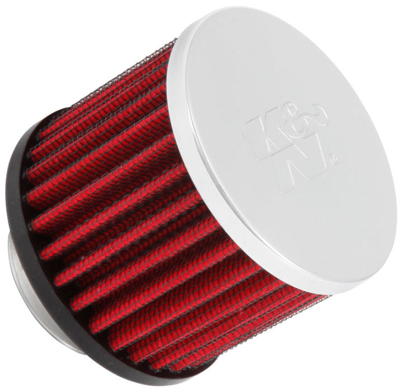 K&N 1.375 inch ID 3 inch OD 2.5 inch H Clamp On Crankcase Vent Filter-thumbmail-3