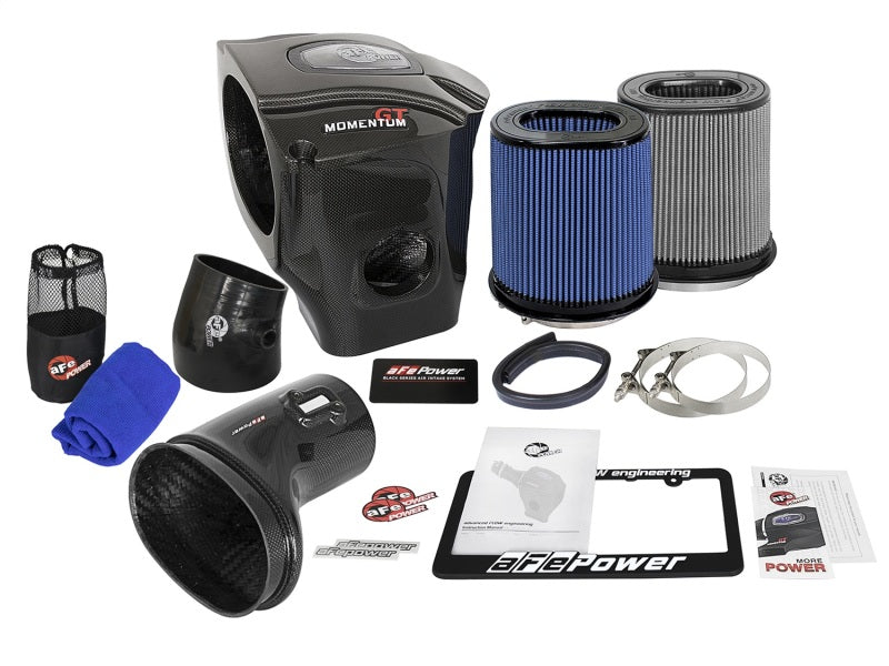 aFe Momentum GT Black Series Carbon Fiber CAIS 15-16 Dodge Challenger SRT Hellcat V8-6.2L (sc)-thumbmail-3