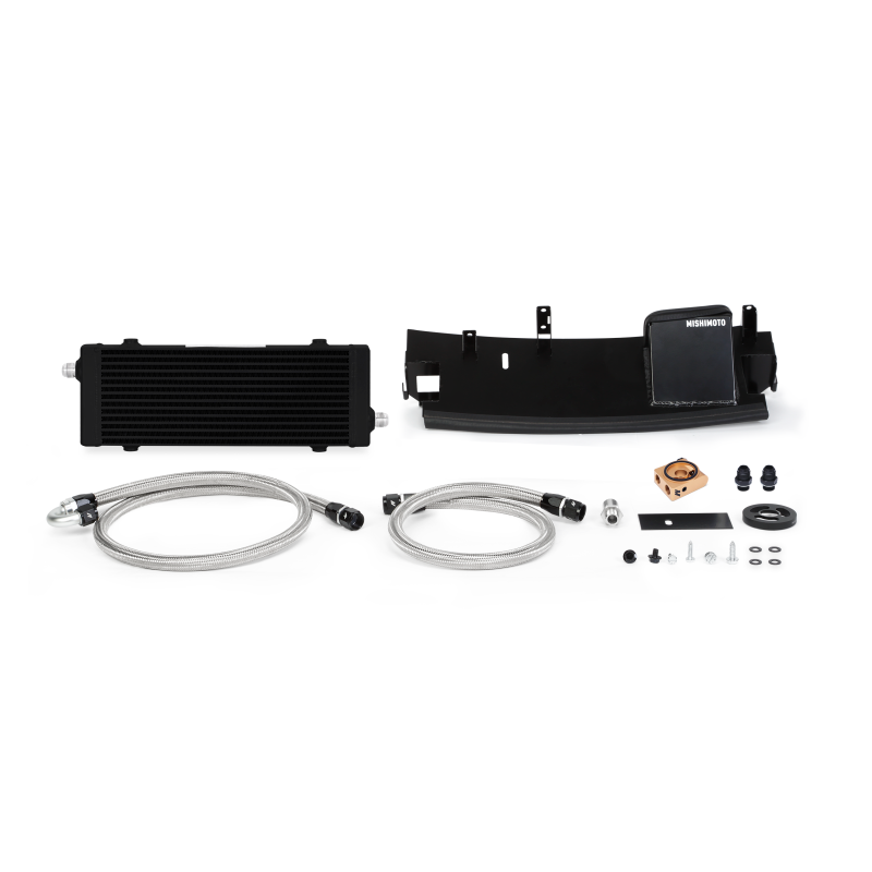 Mishimoto 2016+ Ford Focus RS Thermostatic Oil Cooler Kit - Black-thumbmail-2