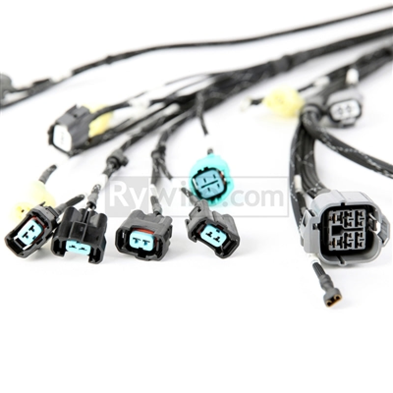 Rywire Honda B-Series OBD2 Tuck Budget Eng Harness w/OBD2 Dist/Inj/Alt/92-95 OBD1 Plug (Adapter Req)-thumbmail-1
