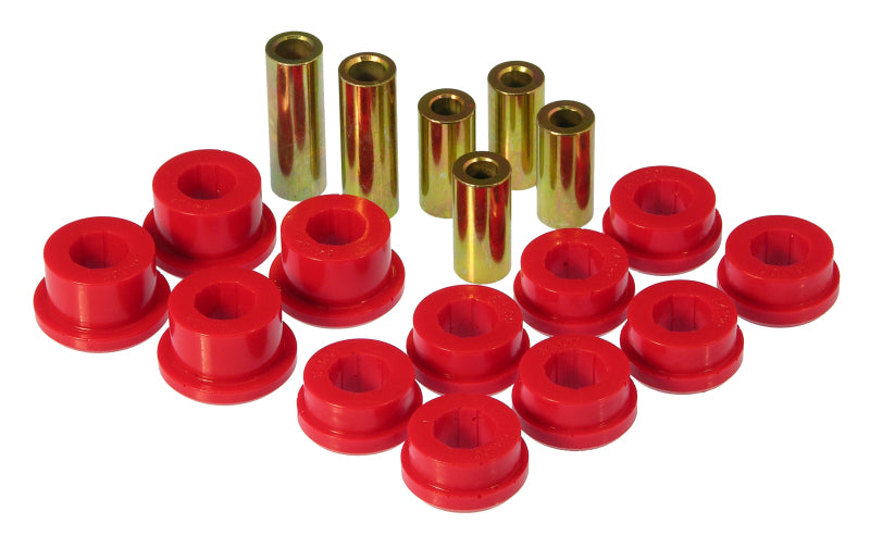 Prothane 94-96 Honda Accord Front Control Arm Bushings - Red-thumbmail-1