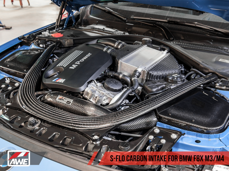 AWE Tuning BMW F8x M3/M4 S-FLO Carbon Intake-thumbmail-8