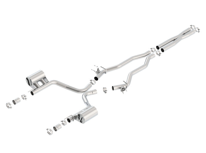 Borla 2015-2022 Charger SRT 392 / Scat Pack 6.4L Atak Catback Exhaust Single Split Rear Exit-thumbmail-2