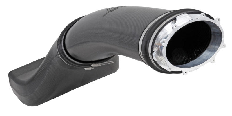 K&N Universal NHRA Pro Stock Custom Racing Carbon Fiber Intake Tubes w/ Billet Throttle Body Adapter-thumbmail-3