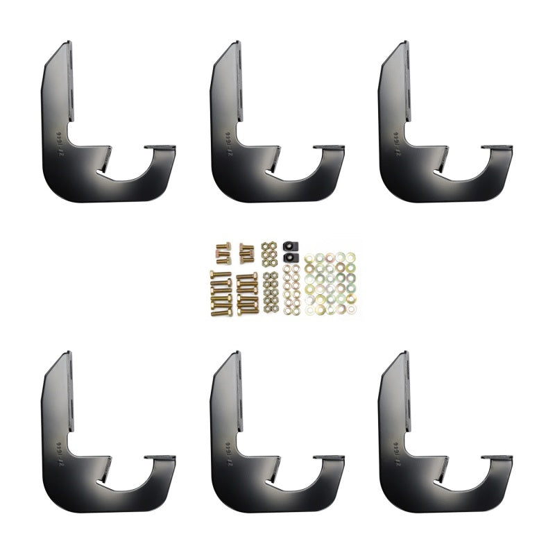 Westin 2015-2018 Chevrolet/GMC Colorado/Canyon Crew Cab Running Board Mount Kit - Black-thumbmail-2