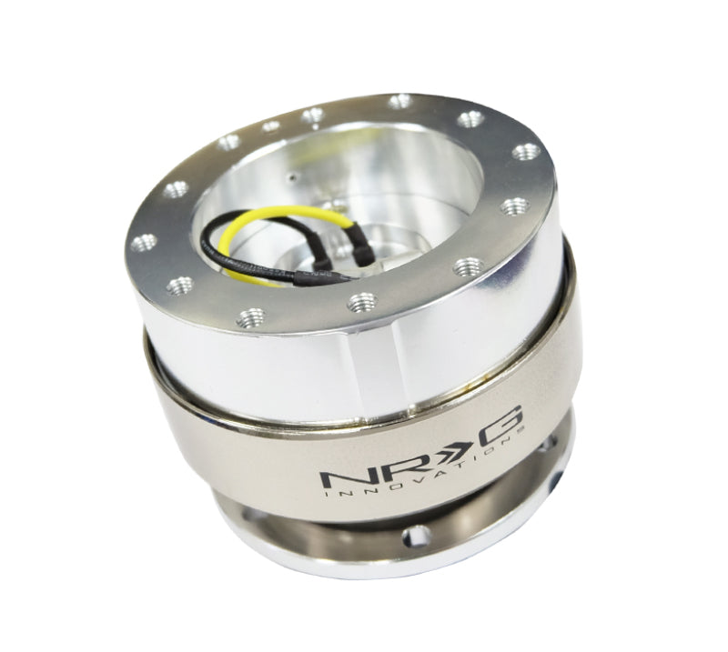NRG Quick Release Gen 2.0 - Silver Shiny Body / Brushed Silver Ring-thumbmail-2