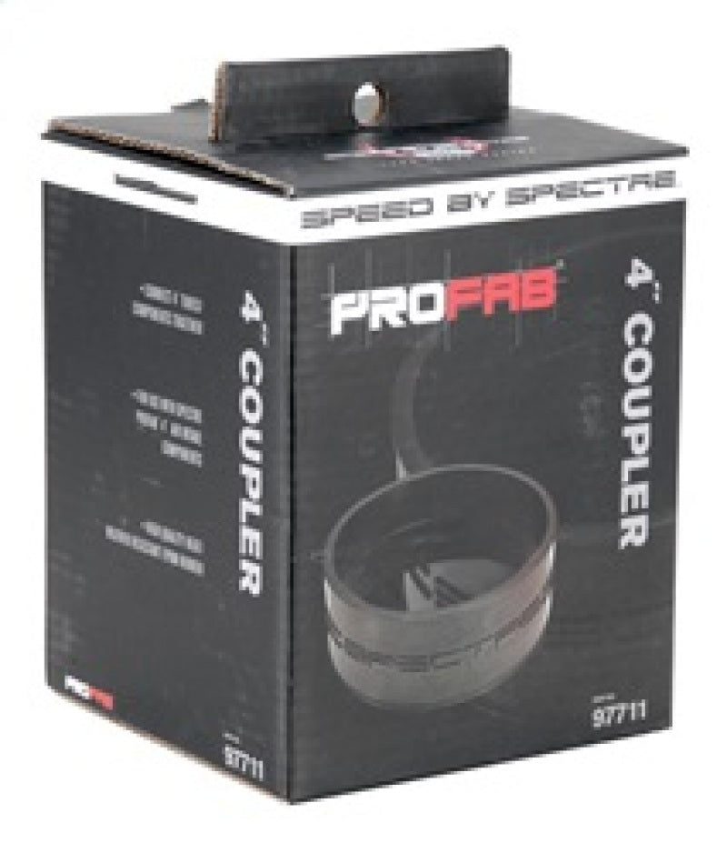Spectre Coupler 4in. ID - Black-thumbmail-8