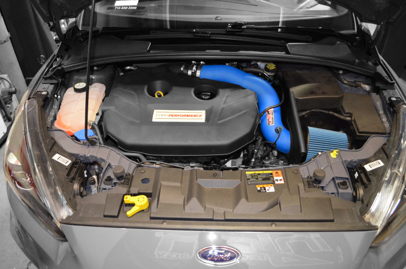 Injen16-18 Ford Focus RS Wrinkle Black Cold Air Intake-thumbmail-3