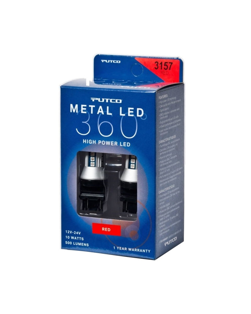 Putco 3157 - Red Metal 360 LED-thumbmail-1