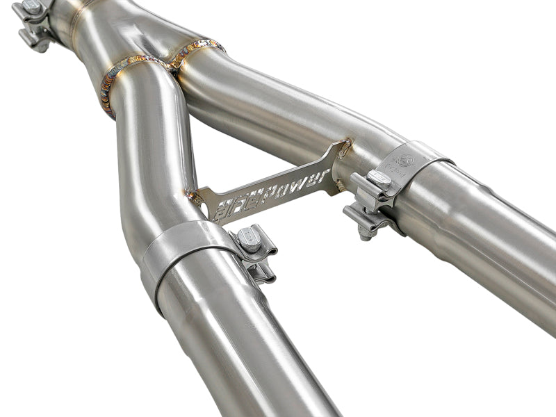 aFe Takeda 2.5in to 3in 304 SS Y-Pipe Exhaust System 16-18 Infiniti Q50/Q60 V6-3.0L (tt)-thumbmail-4