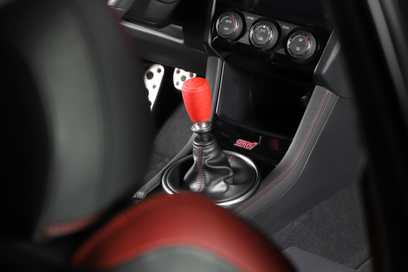 GrimmSpeed Shift Knob Stainless Steel - Subaru 5 Speed and 6 Speed Manual Transmission - Red-thumbmail-2