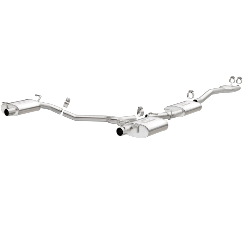 MagnaFlow Cat-Back SS Dual Split Rear Exit 2015 Dodge Charger/Chrysler 300C 3.6L V6 (Uses OEM Tips)-thumbmail-2