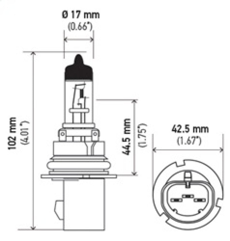 Hella Bulb 9007 12V 65/55W Px29T T4625 +50(2)-thumbmail-5