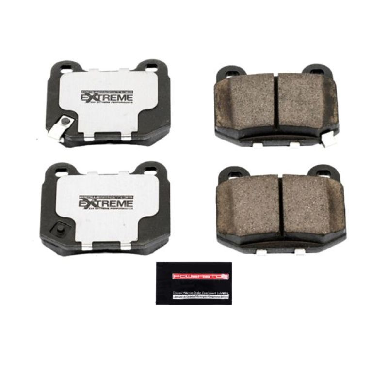 Power Stop 03-05 Infiniti G35 Rear Z26 Extreme Street Brake Pads w/Hardware-thumbmail-1