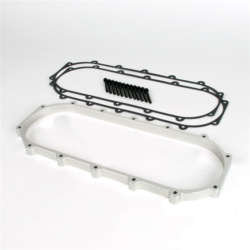 Skunk2 Ultra Series Honda/Acura Silver RACE Intake Manifold 1 Liter Spacer (Inc Gasket & Hardware)-thumbmail-1