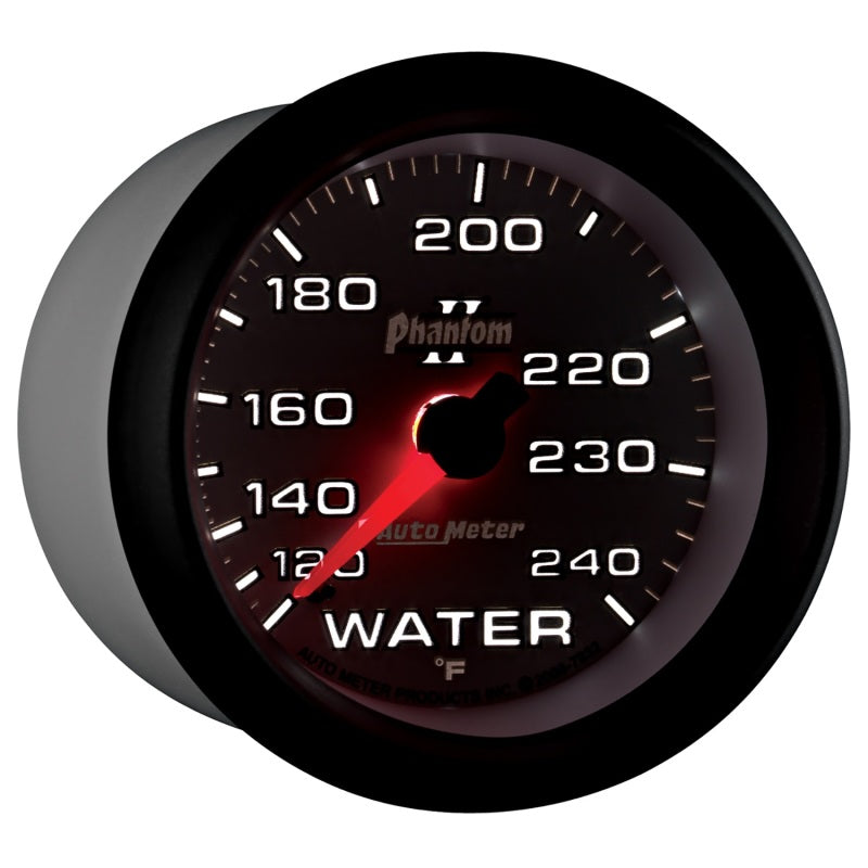 Autometer Phantom II 2-5/8in 120-240 Degree F Mechanical Water Gauge-thumbmail-3