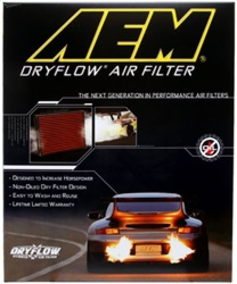 AEM 11 Dodge Challenger/Charger/300C 14.438in O/S L x 9.125in O/S W x 1.75in H DryFlow Air Filter-thumbmail-4