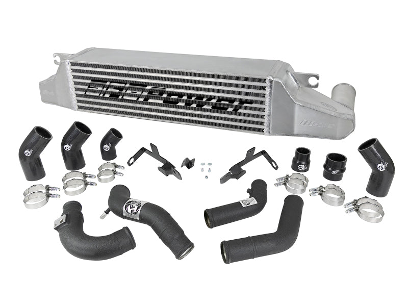 aFe BladeRunner GT Series Intercooler Package w/ Tubes Black 17-18 Fiat 124 Spider I4-1.4L (t)-thumbmail-1