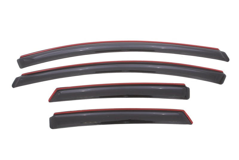 AVS 12-18 Ford Focus Ventvisor In-Channel Front & Rear Window Deflectors 4pc - Smoke-thumbmail-13