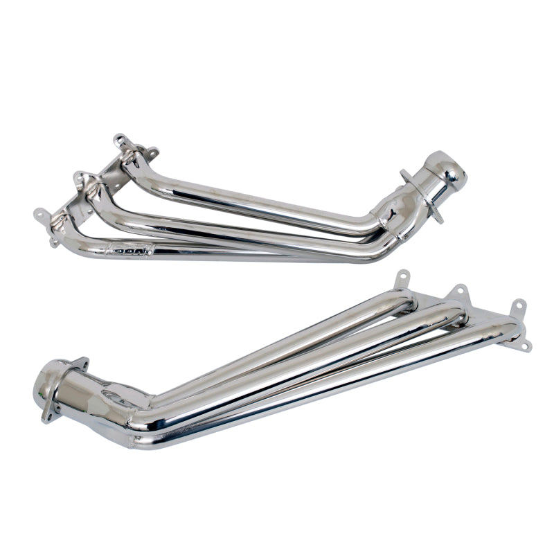 BBK 10-11 Camaro V6 Long Tube Exhaust Headers With Converters - 1-5/8 Chrome-thumbmail-12