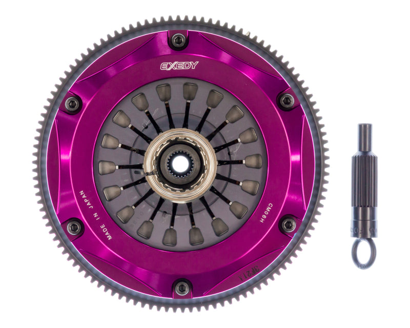 Exedy 1996-2006 Mitsubishi Lancer Evolution L4 Hyper Twin Cerametallic Clutch Sprung-thumbmail-4