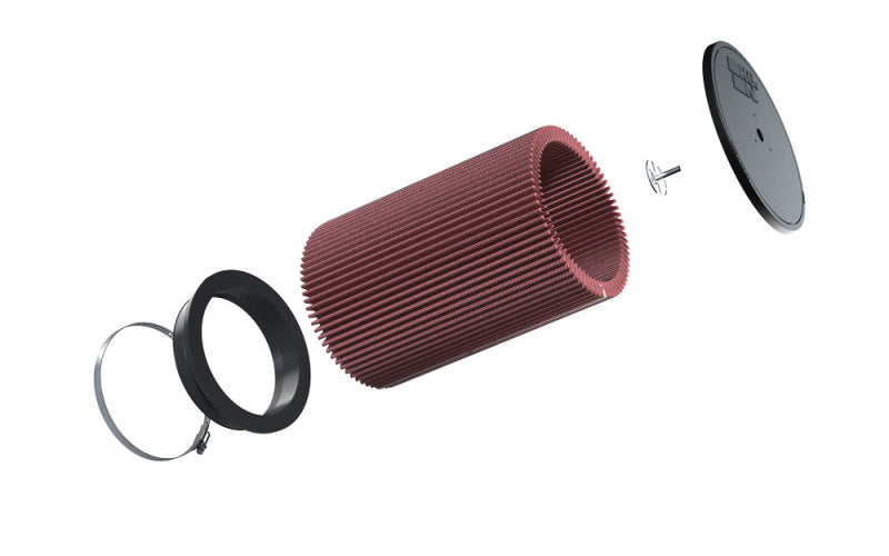 K&N Universal Clamp-On Air Filter 6in FLG 7-1/2in B 7in T 11in H-thumbmail-3