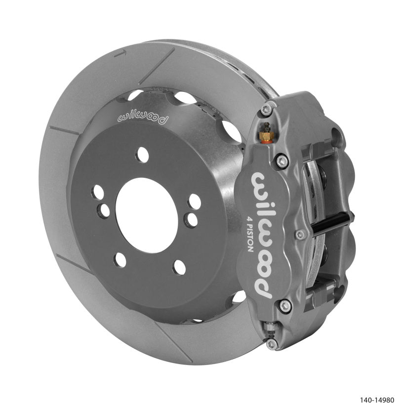 Wilwood Superlite 4R/ST Rear 12.88in Road Race Kit - Gray Hard Anodize 00-06 BMW M3 (E46)-thumbmail-1