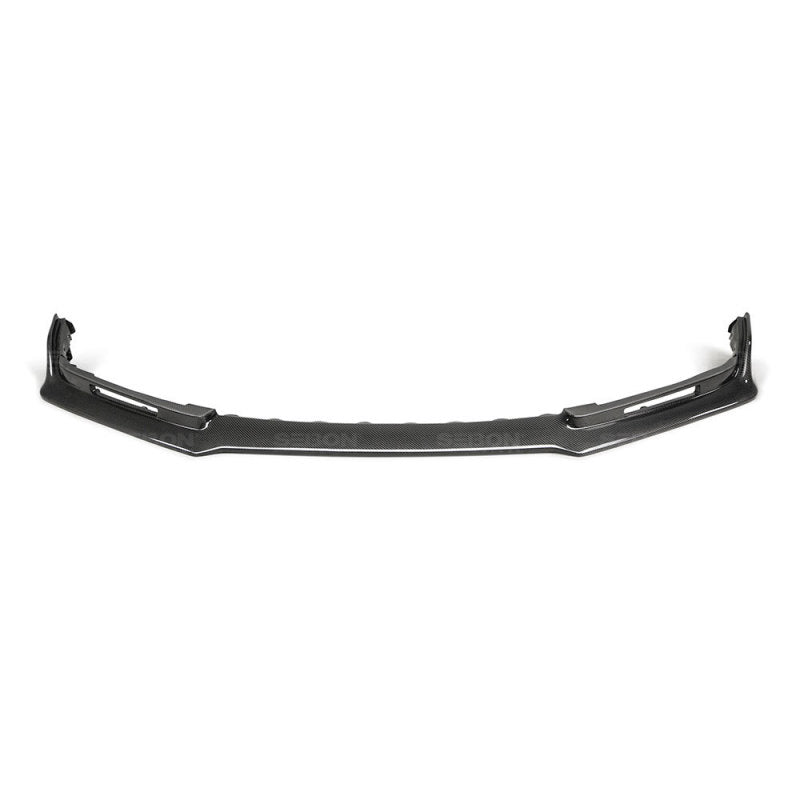 Seibon 2017 Honda Civic Type-R TA-Style Gloss Carbon Fiber Front Bumper Lip-thumbmail-2