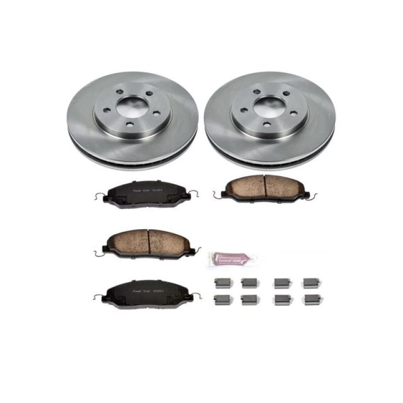 Power Stop 05-10 Ford Mustang Front Autospecialty Brake Kit-thumbmail-1