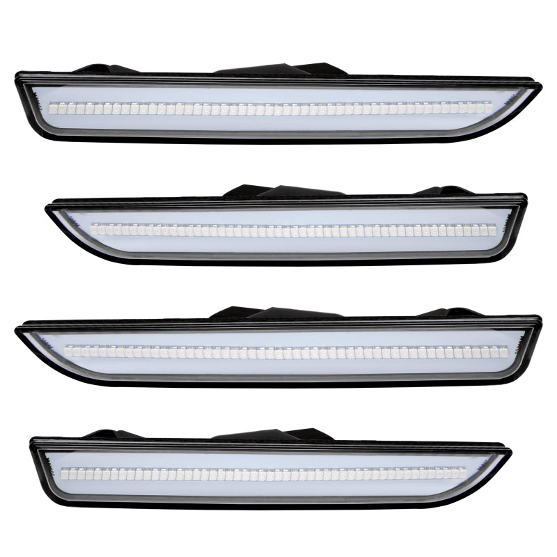 Oracle 10-14 Ford Mustang Concept Sidemarker Set - Clear - No Paint-thumbmail-5