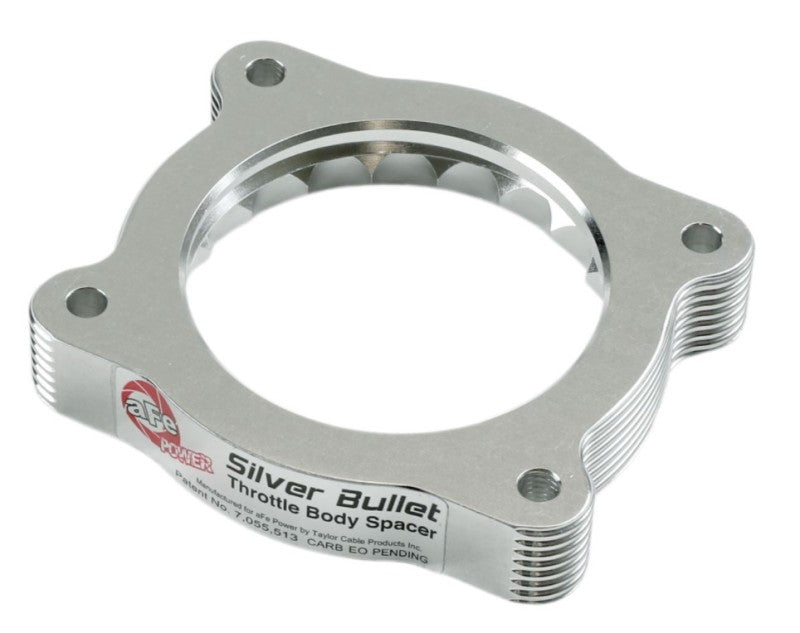 aFe Silver Bullet Throttle Body Spacer 04-12 GM Colorado/Canyon L5 3.5L/3.7L-thumbmail-1