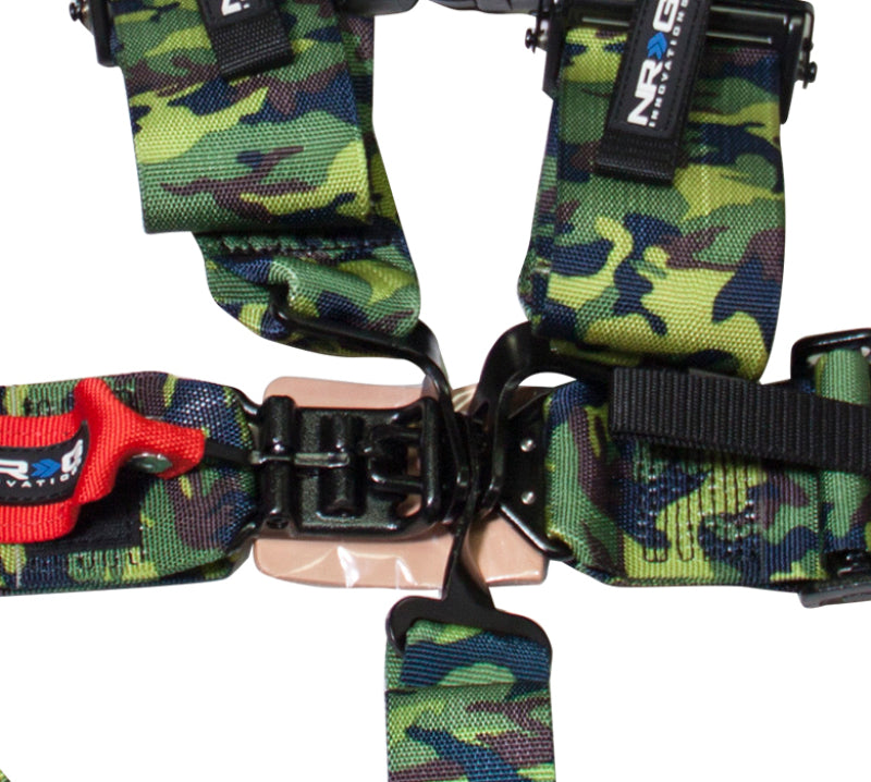NRG SFI 16.1 5pt 3in. Seat Belt Harness/ Latch Link - Camo-thumbmail-2