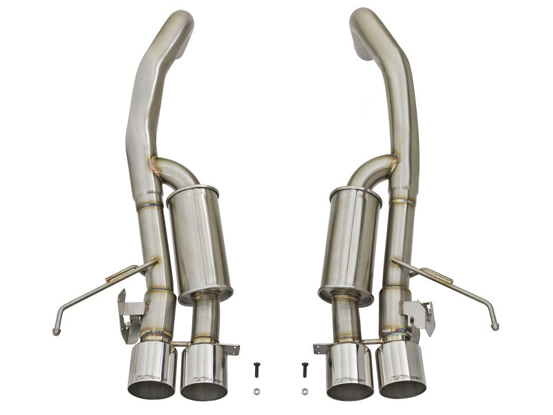 aFe MACHForce XP 3in-2 1/2in Axle Back 304SS Exhaust w/ Polished Tips 15-17 Chevy Corvette Z06-thumbmail-7