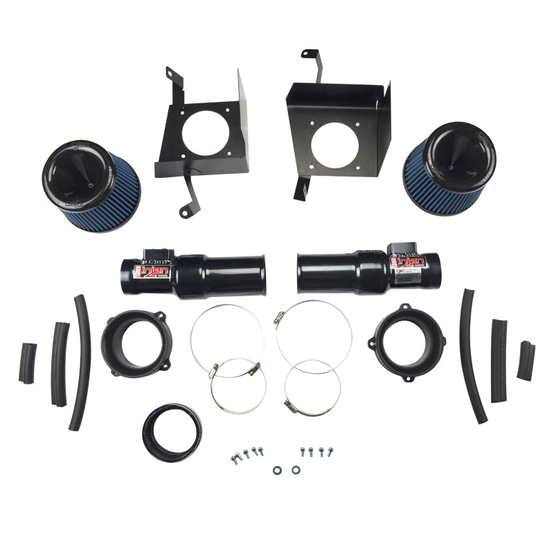 Injen 07-08 350Z 3.5L V6  Air Fusion and Air Horns Black Short Ram Intake-thumbmail-3