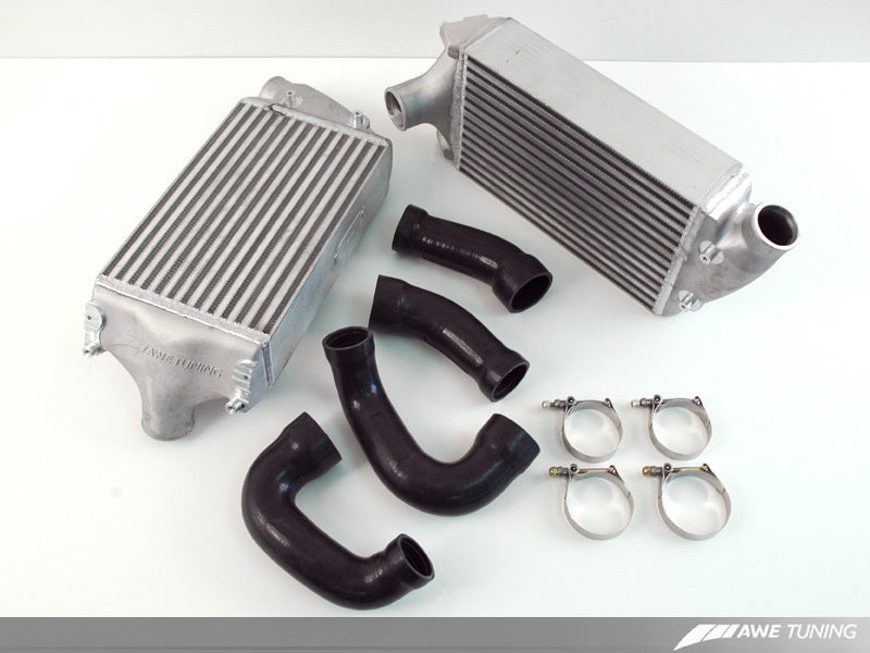 AWE Tuning 997TT/GT2 Performance Intercoolers - Black Hoses-thumbmail-2