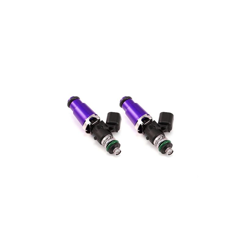 Injector Dynamics 2600-XDS Injectors - 60mm Length - 14mm Purple Top - 14mm Lower O-Ring (Set of 2)-thumbmail-1