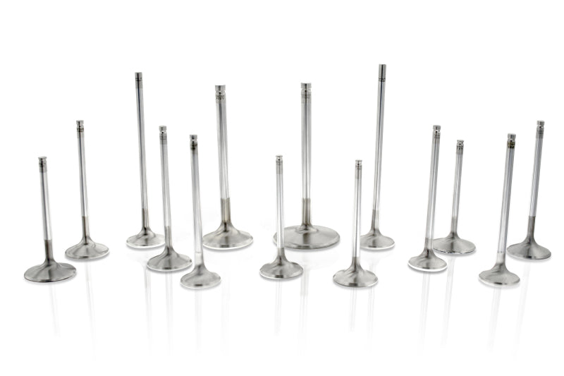 Ferrea Chevrolet LS7 1.615in 0.313in 5.227in 24 Deg S-Flo Rad Grv S-Alloy Exhaust Valve - Set of 8-thumbmail-1