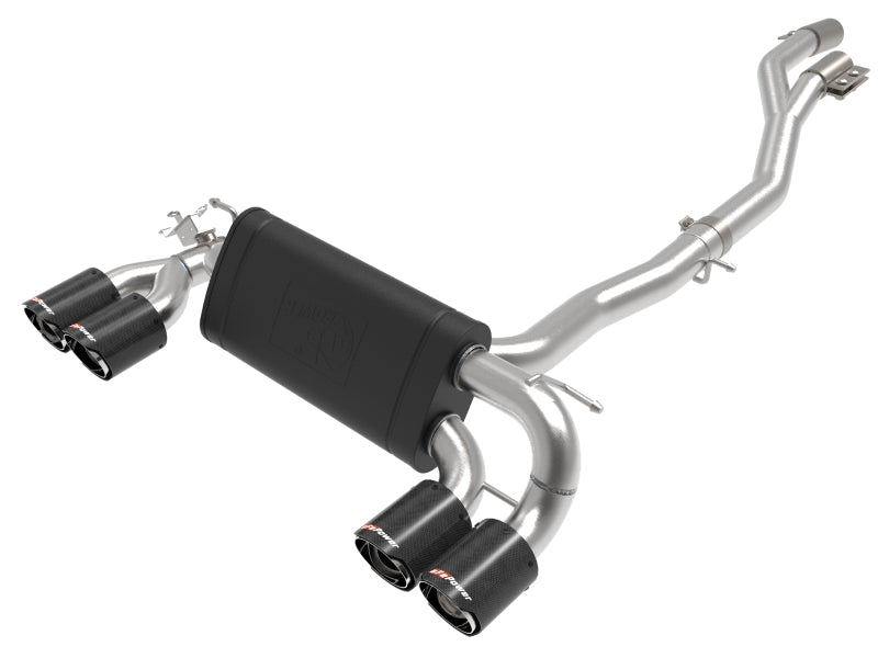 aFe 20-22 Audi RS6 Avant V8 4L (tt) MACH Force-Xp 3in to 2.5in 304 SS Cat-Back Exhaust w/ Carbon Tip-thumbmail-2