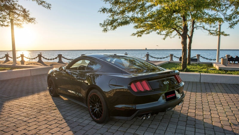 Corsa 15-16 Ford Mustang GT 5.0 3in Cat Back Exhaust Polish Quad Tips (Sport)-thumbmail-2